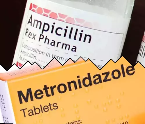 Ampicillin vs Metronidazole