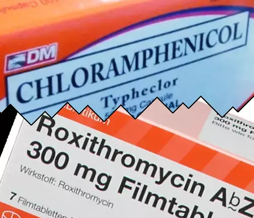 Chloramphenicol vs Roxithromycin
