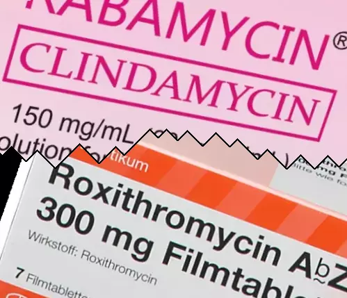 Clindamycin vs Roxithromycin