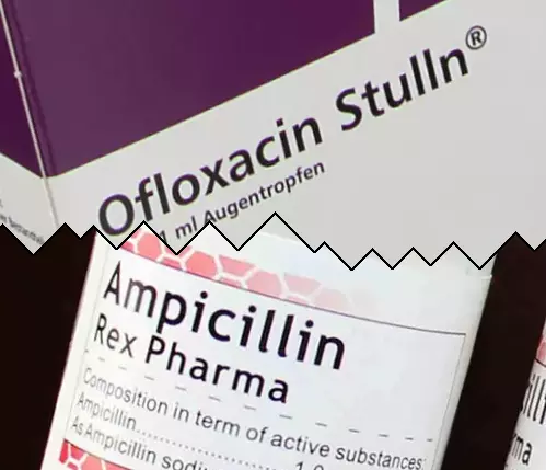 Ofloxacin vs Ampicillin