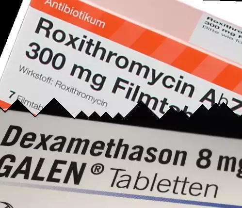 Roxithromycin vs Dexamethasone